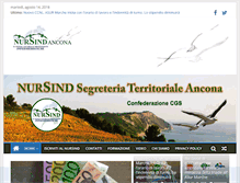 Tablet Screenshot of nursindancona.com